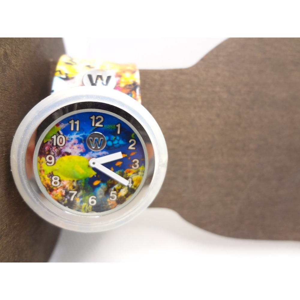 Watchitude Slap Watch Multicolor Excellent Tropical Fish Coral Reef